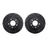 Dynamite Friction 8002-80042 Disc Brake Rotor Set - Front