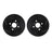 Dynamite Friction 8002-91002 Disc Brake Rotor Set - Front