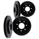 Dynamic Friction 8004-54154 Disc Brake Rotor Set - Front and Rear