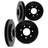 Dynamite Friction 8004-54154 Disc Brake Rotor Set - Front and Rear