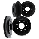 Dynamic Friction 8004-54162 Disc Brake Rotor Set - Front and Rear