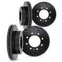 Dynamic Friction 8004-54219 Disc Brake Rotor Set - Front and Rear