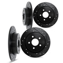 Dynamic Friction 8004-63008 Disc Brake Rotor Set - Front and Rear