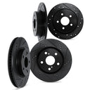 Dynamite Friction 8004-76167 Disc Brake Rotor Set - Front and Rear