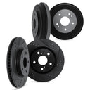 Dynamic Friction 8004-76171 Disc Brake Rotor Set - Front and Rear