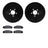 Dynamite Friction 8202-39025 Disc Brake Kit - Front