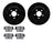 Dynamite Friction 8202-39027 Disc Brake Kit - Rear