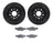 Dynamite Friction 8202-40045 Disc Brake Kit - Rear