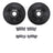 Dynamite Friction 8202-48009 Disc Brake Kit - Front