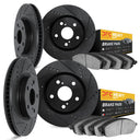 Dynamic Friction 8204-42011 Disc Brake Kit - Front and Rear