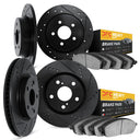 Dynamic Friction 8204-42054 Disc Brake Kit - Front and Rear