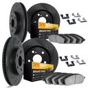 Dynamic Friction 8214-76006 Disc Brake Kit - Front and Rear