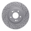 Dynamic Friction 830-03003R Disc Brake Rotor - Front Right