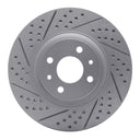 Dynamic Friction 830-07004L Disc Brake Rotor - Front Left