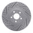 Dynamite Friction 830-13033L Disc Brake Rotor - Front Left