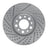 Dynamite Friction 830-39025L Disc Brake Rotor - Front Left