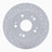 Dynamite Friction 830-59024R Disc Brake Rotor - Rear Right
