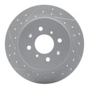 Dynamic Friction 830-59031L Disc Brake Rotor - Rear Left