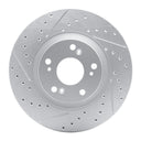 Dynamic Friction 830-59045L Disc Brake Rotor - Front Left