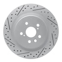 Dynamite Friction 830-75065L Disc Brake Rotor - Rear Left
