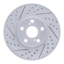 Dynamic Friction 830-76081L Disc Brake Rotor - Front Left
