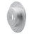 Dynamite Friction 830-76091L Disc Brake Rotor - Rear Left