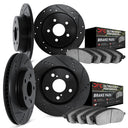 Dynamic Friction 8404-42014 Disc Brake Kit - Front and Rear