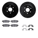 Dynamic Friction 8412-48040 Disc Brake Kit - Rear