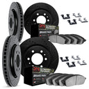 Dynamic Friction 8414-40009 Disc Brake Kit - Front and Rear