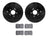 Dynamite Friction 8502-03050 Disc Brake Kit - Rear