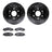 Dynamite Friction 8502-48057 Disc Brake Kit - Front