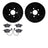 Dynamite Friction 8502-73044 Disc Brake Kit - Front