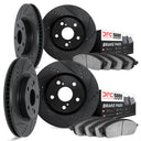 Dynamic Friction 8504-47244 Disc Brake Kit - Front and Rear