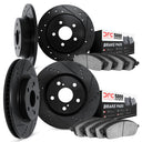 Dynamic Friction 8504-47247 Disc Brake Kit - Front and Rear