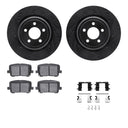Dynamic Friction 8512-39014 Disc Brake Kit - Rear