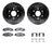 Dynamite Friction 8512-48057 Disc Brake Kit - Front