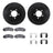 Dynamite Friction 8512-54143 Disc Brake Kit - Front