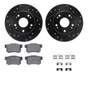 Dynamic Friction 8512-59049 Disc Brake Kit - Rear