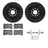 Dynamite Friction 8512-59120 Disc Brake Kit - Front