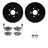 Dynamite Friction 8512-73049 Disc Brake Kit - Front