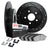 Dynamite Friction 8512-80084 Disc Brake Kit - Rear