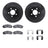 Dynamite Friction 8512-99480 Disc Brake Kit - Front