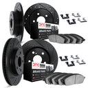 Dynamic Friction 8514-03027 Disc Brake Kit - Front and Rear