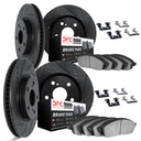 Dynamic Friction 8514-47285 Disc Brake Kit - Front and Rear