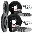 Dynamic Friction 8514-76031 Disc Brake Kit - Front and Rear