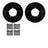 Dynamite Friction 8602-02002 Disc Brake Kit - Front