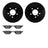 Dynamite Friction 8602-31038 Disc Brake Kit - Rear