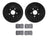 Dynamite Friction 8602-42001 Disc Brake Kit - Rear