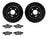 Dynamite Friction 8602-63048 Disc Brake Kit - Rear