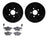 Dynamite Friction 8602-73035 Disc Brake Kit - Front